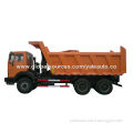 290hp 6 x 4 Beiben dump truck with HYVA hydraulic oil system, 5.4 x 2.3 x 1.5m, 12.00R22.5 rail tire